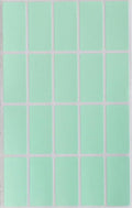Royal Green Rectangle Shape Sticker Cable Labels 1.57 inch x 0.75 inch Pastel by RoyalGreen