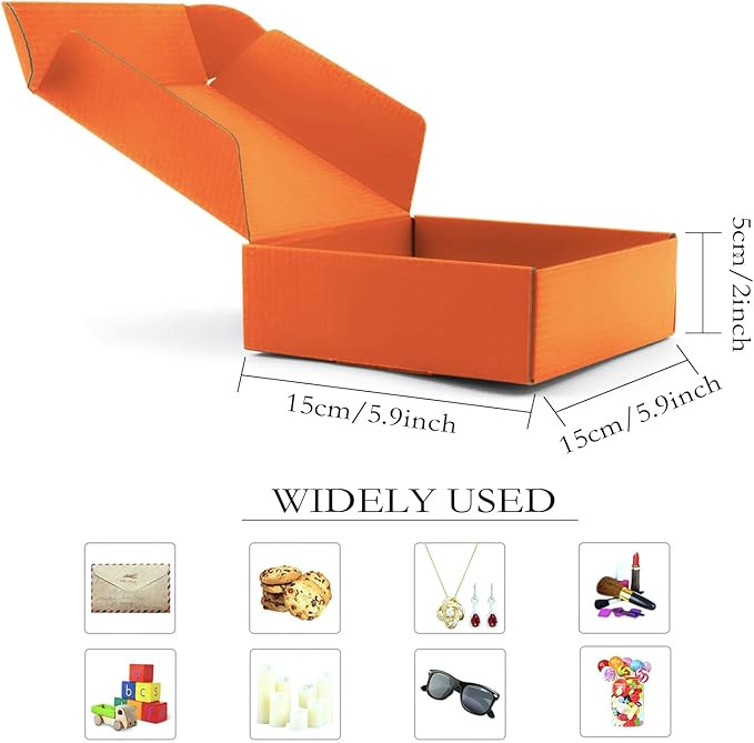 Cardboard Boxes Shipping Boxes, 15 Pack Recyclable Corrugated Cardboard Box - Image 2