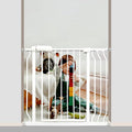 Walk Through Baby & Dog Gate 29-38.5 Inch, Pressure Mounted No Drilling by SmartDesignBigProtection