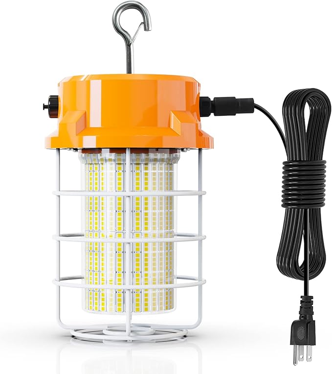 80W LED Temporary Work Light 12000Lm 5000K Construction Lights Led Work Light by LightupEveryCorner