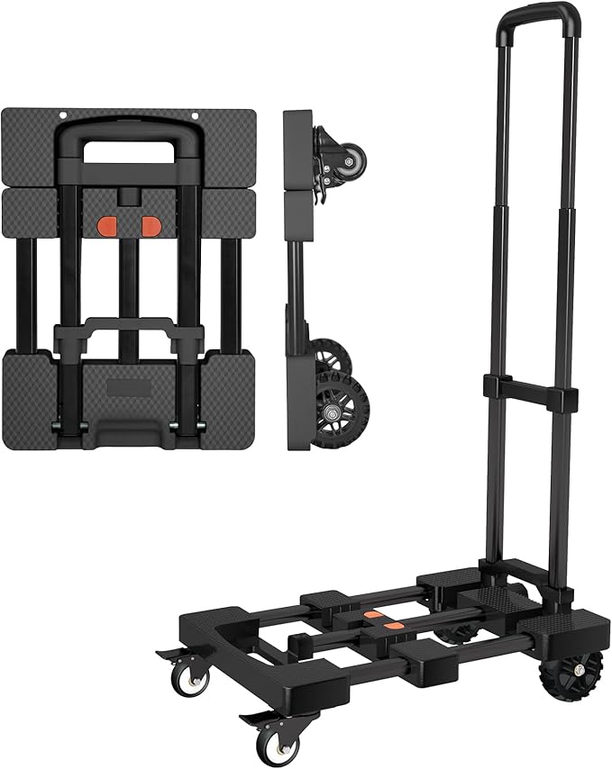 Heavy-Duty 500LB Capacity Hand Truck by Warmyou