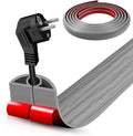 Floor Cord Cover Self Adhesive Cord Hider, 10FT Cable Management, Extension by DBHXXMB-HH