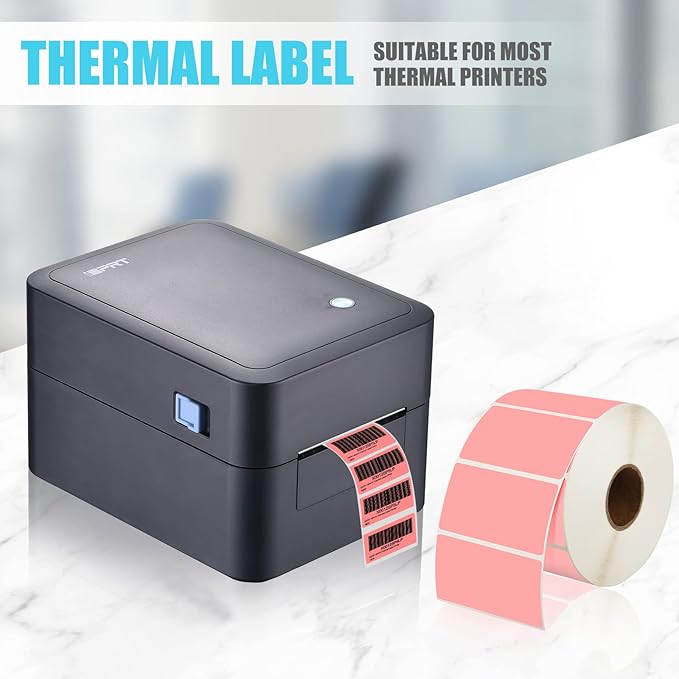 iDPRT 2.28' 1.18' Multi-Purpose Direct Thermal Labels, Self-Adhesive Thermal - Image 3