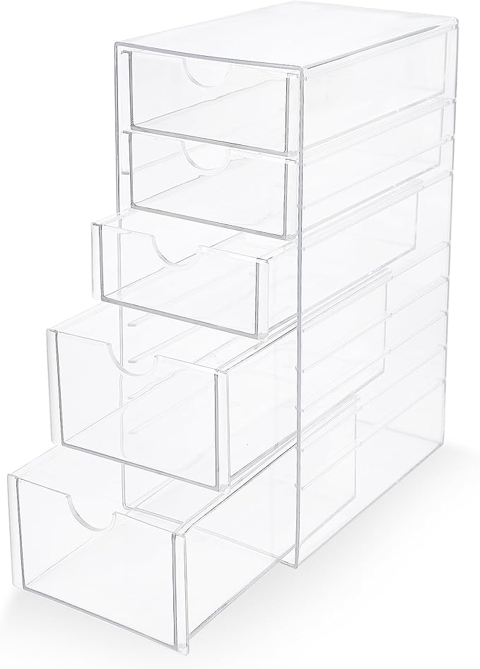 Prsildan Acrylic Drawer Makeup Organizer by Prsildan