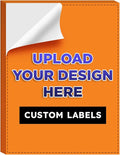 Custom Bright Neon Color Labels, Print Your Own Stickers, Upload Your Design by SSuperfinePrinting