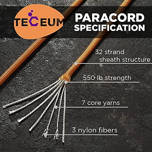 Paracord Rope 550 lb 4mm – Parachute Cord – Utility Camping Rope - Image 2