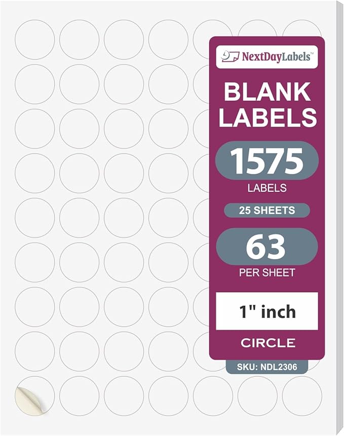 NextDayLabels - Laser/Ink Jet White Labels by NextDayLabels