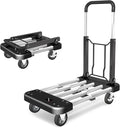 WarmyouHaul Pro Folding Hand Truck, 441LBS Capacity, Adjustable Platform & by Warmyou
