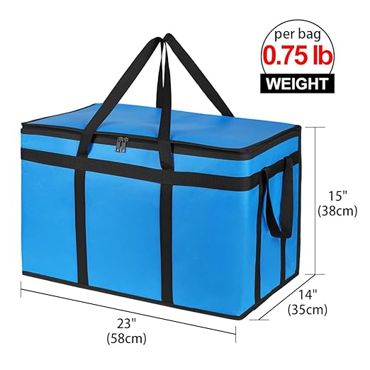 Bodaon 2-Pack Insulated Food Delivery Bag - Image 2