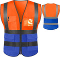 Personalized High Reflective Safety Vest Custom Hi Vis Safety Vest Men Women by SSYCWRSV