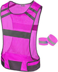 Mesh Reflective Vest with Inside Pocket by 247Viz