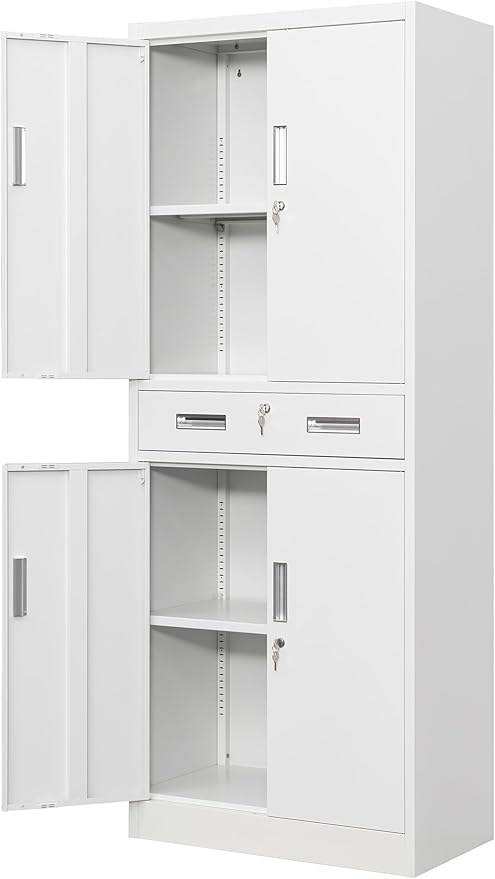 Metal Storage Cabinet by Wanfu