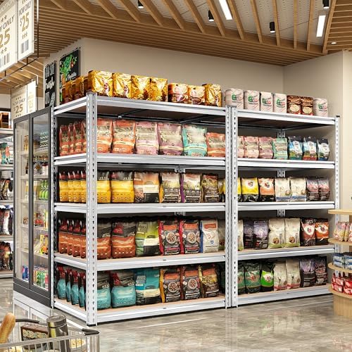 REIBII Galvanized Garage Shelving,5-Tier Metal Rack,36" W x 16" D x 72" H - Image 5