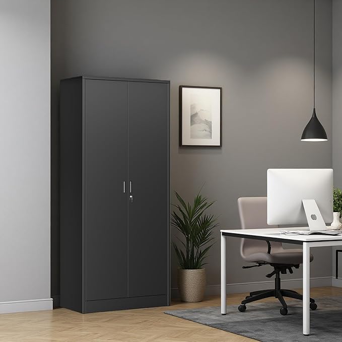 BESFUR Metal Storage Cabinet - Image 7