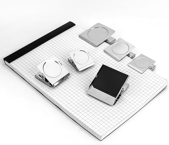 Square Strong Magnetic Clips, 1.8"-9 Pcs, 45 mm, Refrigerator Magnet Clips - Image 7