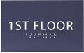 6" X4" 1st Floor Sign by ADACentralSigns