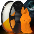 GEEETECH Glow in The Dark PLA Orange Yellow Filament, Neatly Wound 3D Printing by GEEETECH