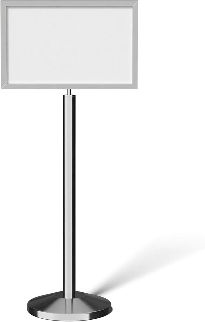 Crowd Control Warehouse Pedestal Standing Floor Sign Frame by Crowd+Control+Warehouse