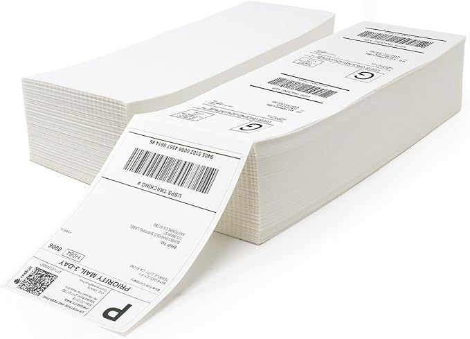 Buhbo 4" x 6" Direct Thermal Labels by Buhbo