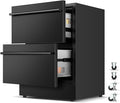 Tylza Under Counter Drawer Fridge 24 Inch, Built-in/Freestanding Beverage by TYLZA