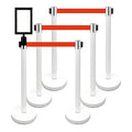 VIP Crowd Control Retractable Belt Stanchion Queue Safety Barrier Set by CrowdControlCenter