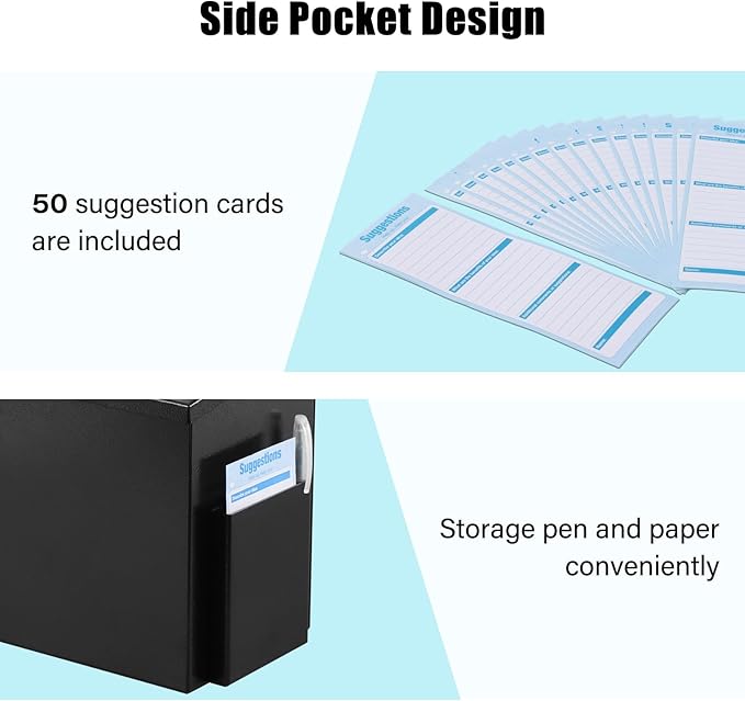 xydled Wall Mounted Suggestion Box - Image 5