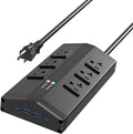 JUNNUJ Heavy Duty Surge Protector Power Strip by JUNNUJHome