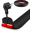 Floor Cord Cover Self Adhesive Cord Hider, 20FT Cable Management, Extension by DBHXXMB-HH
