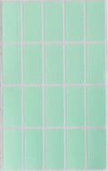 Royal Green Rectangular Color Coding Stickers 1.57inch x 0.75 inch Rectangle by RoyalGreen