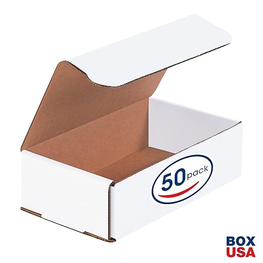 Box USA Small Shipping Boxes 7"L x 4"W x 2"H, Gifts or Bulk Business Orders - Image 2
