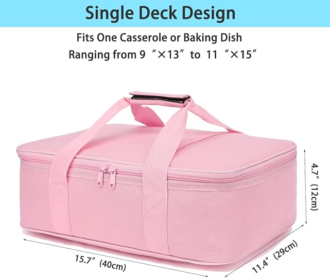 Insulated Casserole Carrier Bag - Image 3
