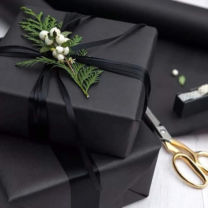 RUSPEPA Black Kraft Paper Roll - Image 4
