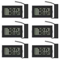 Black Digital LCD Thermometer Temperature Monitor by ACEIRMC