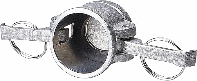 2PCS Cam and Groove Fitting, Type DC, 1.5" Dust Cap, - Image 5