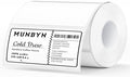 MUNBYN 4” X 2” Direct Thermal Labels, Thermal Printer Stickers, Strong Adhesive by MUNBYN