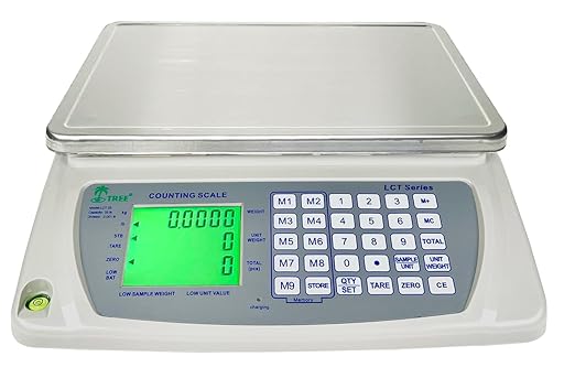 Tree LCTx 66 Large Counting Scale, 66 X 0.001 lbs Precision Weighing Warehouse - Image 2