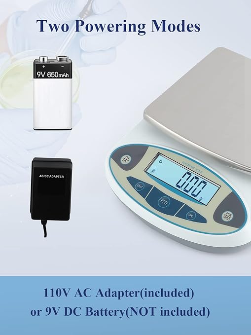 CGOLDENWALL Lab Scale 5000gX0.01 Gram High Precision Laboratory Balance - Image 2