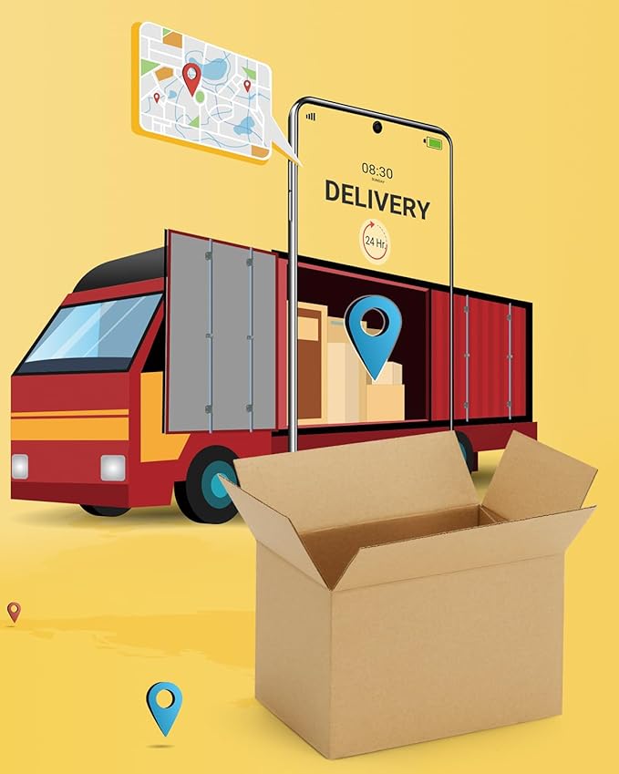 40-Pack-Small-Shipping-Boxes-6x4x4, - Image 5