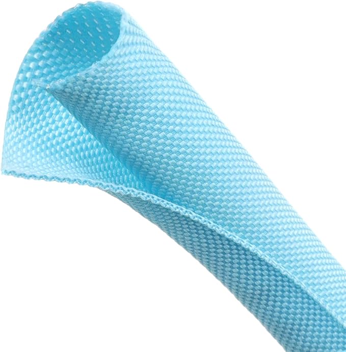 Automotive Wire Loom Tubing, Split Braided Cord Protectors from Pets No Chew by ConveniencetoYourLife