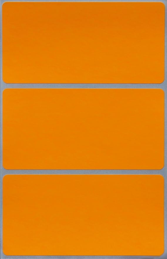 Royal Green Rectangular Stickers Color-Coding Labels by RoyalGreen