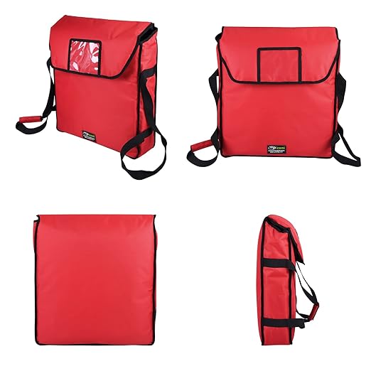 Pizza Bags for Delivery 18" X 18" X 5" Insulated Pizza Delivery Bag Moisture - Image 3
