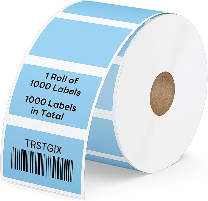 2.25" x 1.25" Direct Thermal Labels, Strong Adhesive Stickers Compatible by Unknown