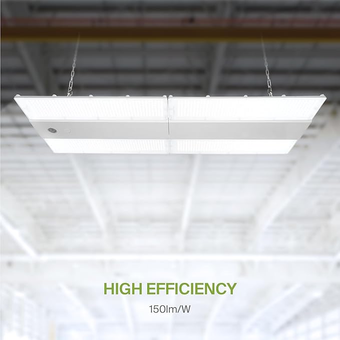 ASD LED Linear High Bay Light Fixture, Commercial Shop Lighting | Dimmable - Image 5
