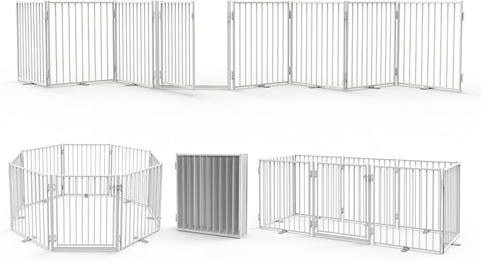 No Pawblems Free Standing Dog Gate by NoPawblems