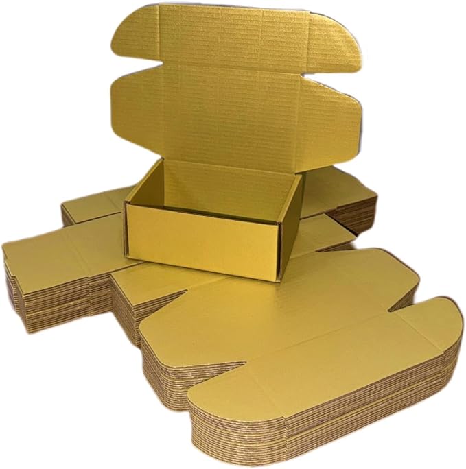 50 Pcs 4.3 x 3.1 x 2 inches Mini Size Corrugated Cardboard Gift Boxes - Image 3