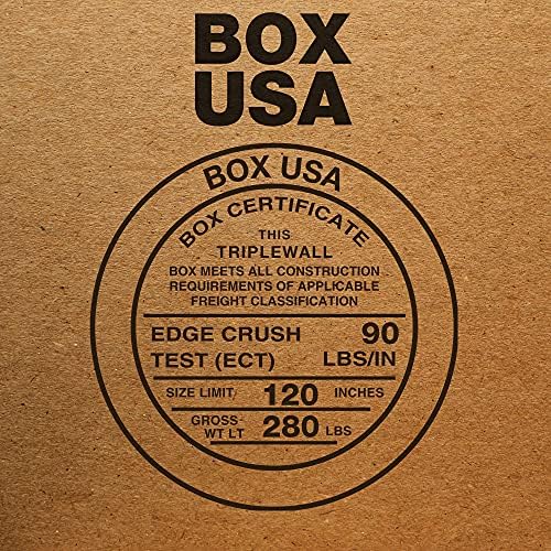 BOX USA BGL404040TW Triple Wall Gaylord Bottoms, 40" x 40" x 40", Kraft (Pack of 5) - Image 4