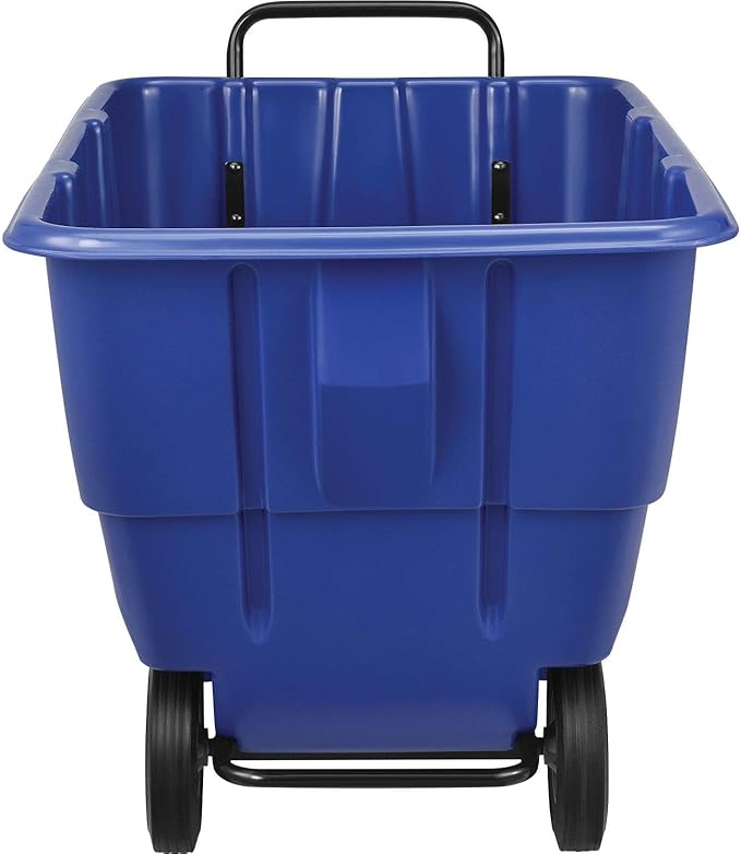 Global Industrial Standard Duty Plastic Recycling Tilt Truck 1/2 Cubic Yard - Image 8