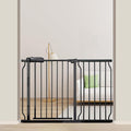 Baby Gates Extra Wide 43.5-48 Inch Wide Large Baby Gate by SmartDesignBigProtection
