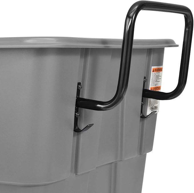 Global Industrial Standard Duty Plastic Tilt Truck 1/2 Cubic Yard Capacity 850 - Image 3