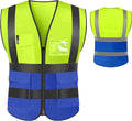 Personalized High Reflective Safety Vest Custom Hi Vis Safety Vest Men Women by SSYCWRSV